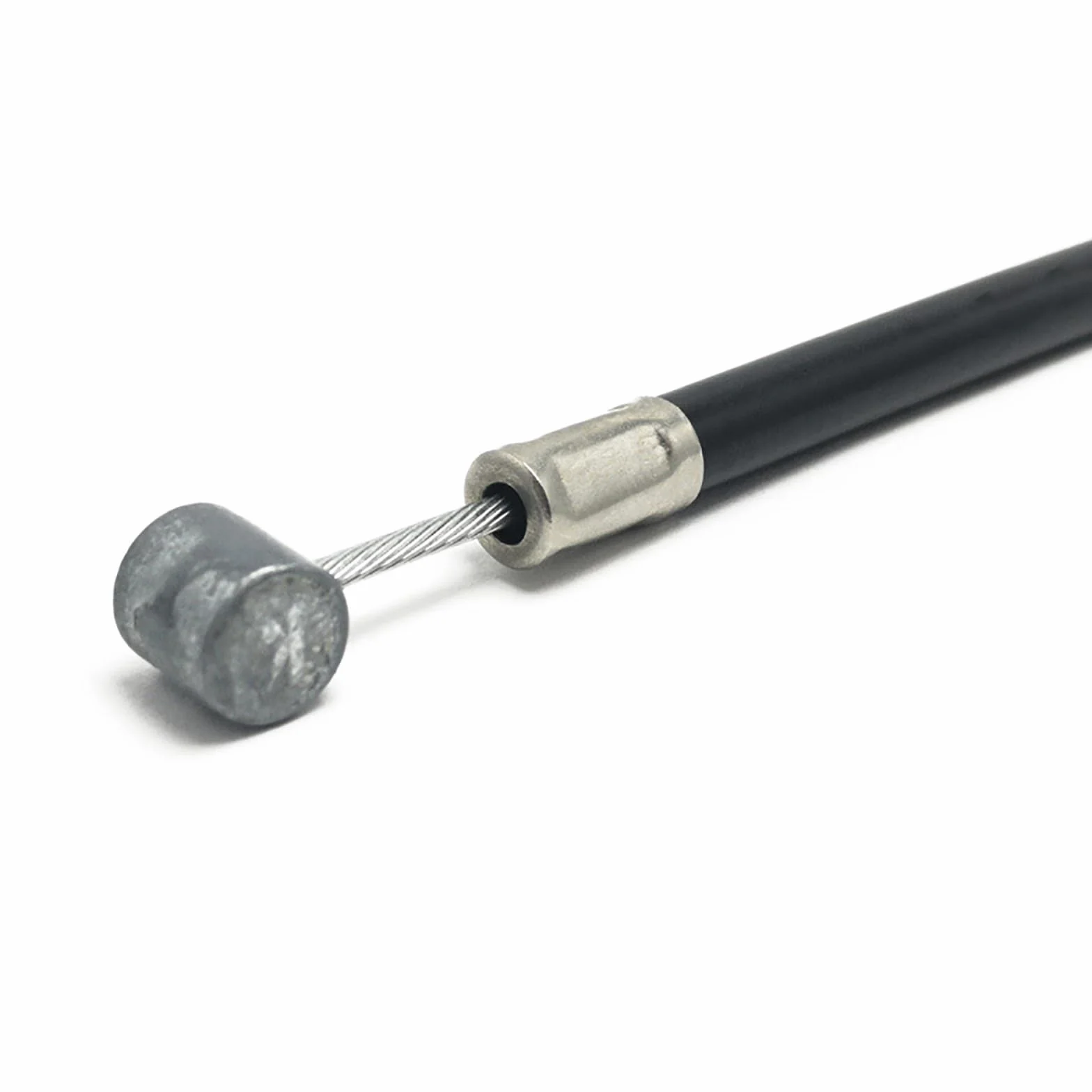 100 tapas de metal para cable de freno de bicicleta, tapas de extremo de cable de freno, tapas de extremo de cable de freno de bicicleta, punta de palanca de cambios de bicicleta, virola de carcasa de