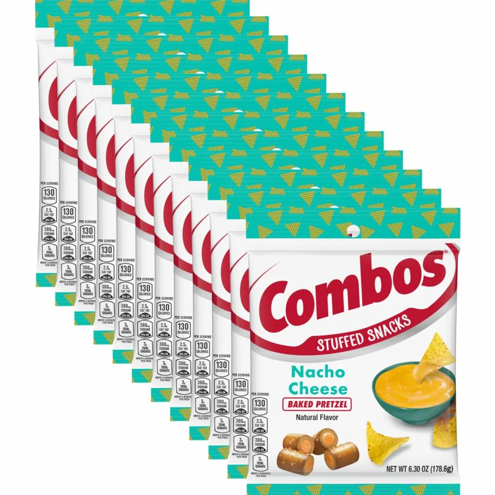 Combos Pretzels Nacho Queso 12 x 178.6g