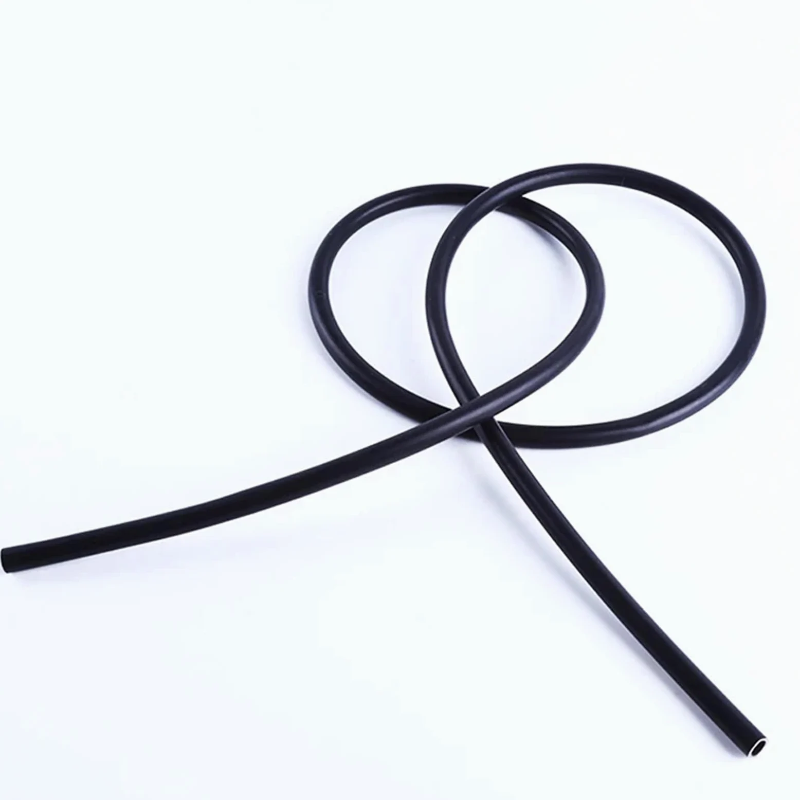 Tubo Gasolina Moto Manguera de goma negra flexible de silicona suave de 1 metro, 1 mm, 2 mm, 3 mm, 4 mm, 5 mm, 6 mm, 7 mm, 8 mm, 9 mm y 10 mm de diámetro interior for bomba de aire de acuario(18x30mm)