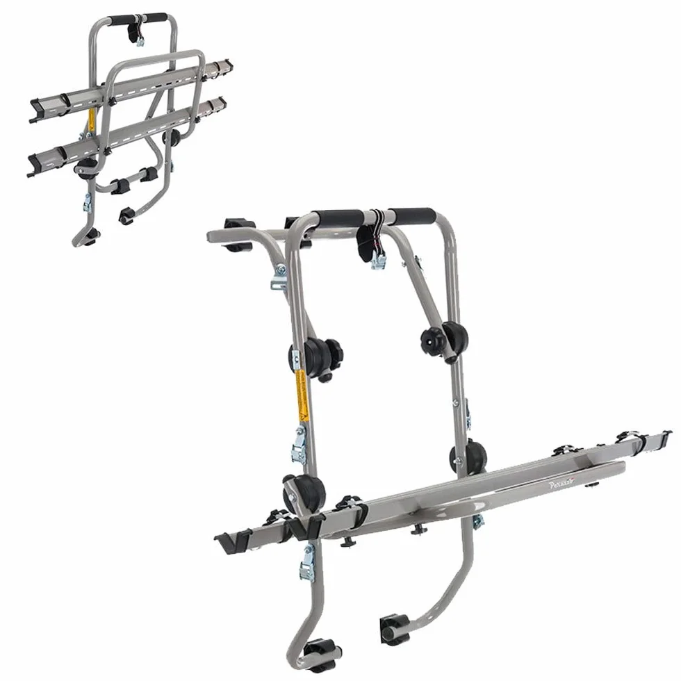 Peruzzo 378 Portabicicletas para 2 bicicletas, Gris, Talla única