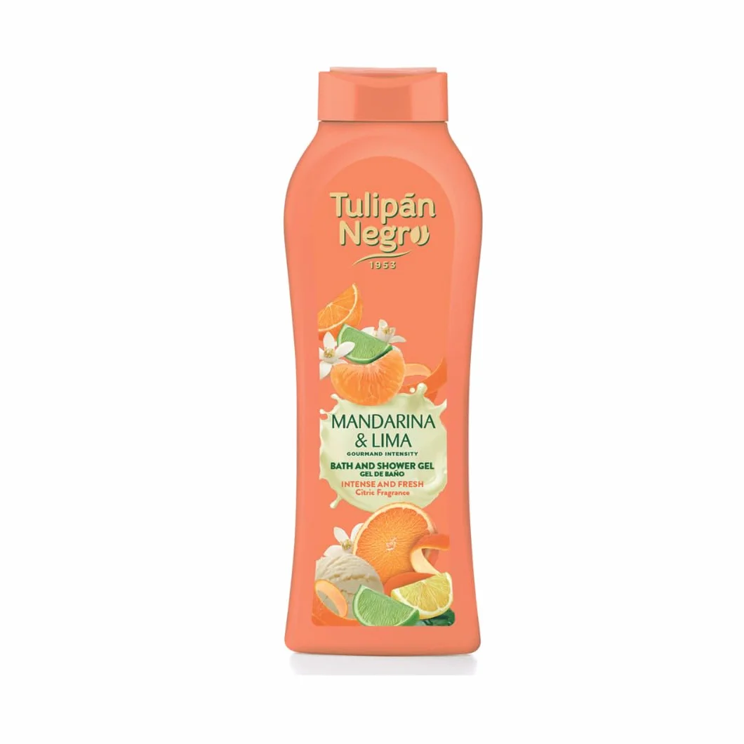 Tulipán Negro Gel de Baño Mandarina y Lima 650 ml