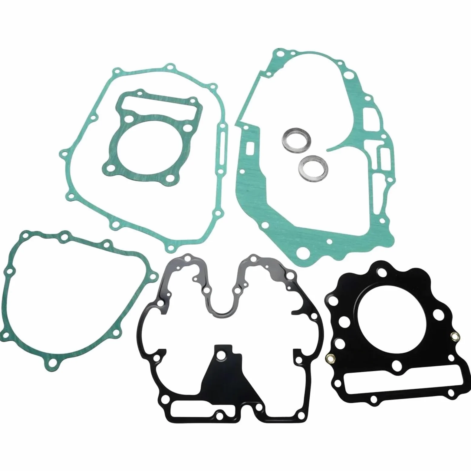 junta de papel de caucho Junta Tapa Embrague Cárter Motor Cilindro Motocicleta Para XR250R XR 250 R 1996 1997 1998 1999 2000-2004(The kits)