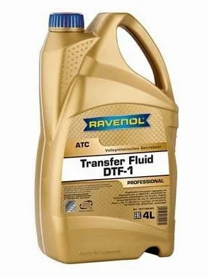 RAVENOL Transfer Fluid DTF-1 - Aceite para transmisión automática (4 L, ATF TF-0870), fabricado en Alemania