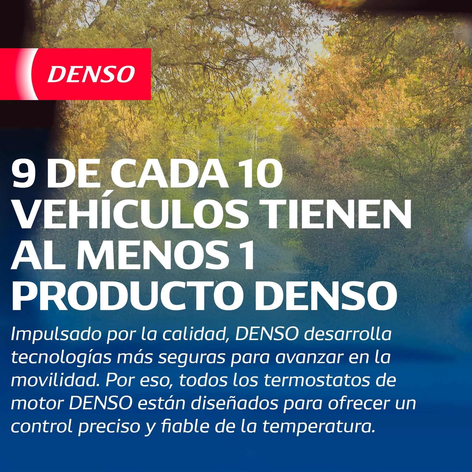 DENSO Termostato (Número de pieza DTM89768) para sistema de refrigeración del vehículo – Calidad OE, sustitución de ajuste directo, control preciso de temperatura, protección del motor