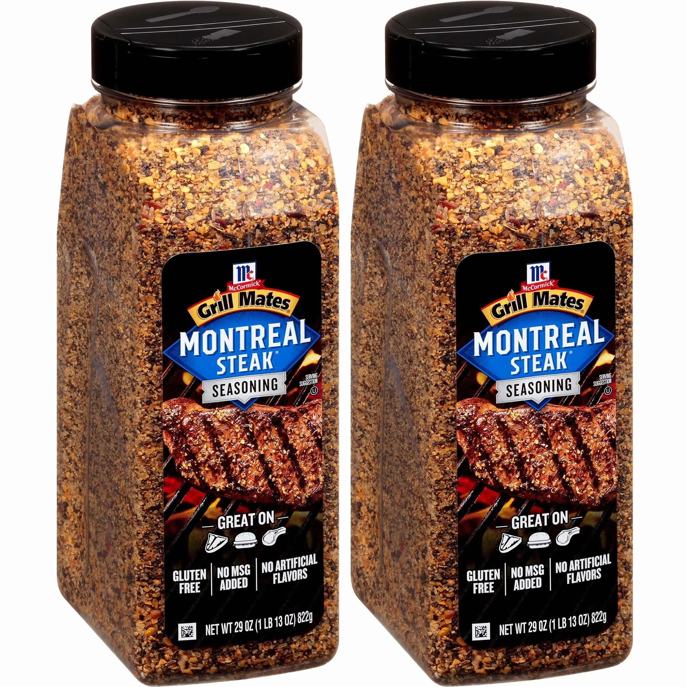McCormick Grill Mates Montreal condimento para filetes 29 onzas