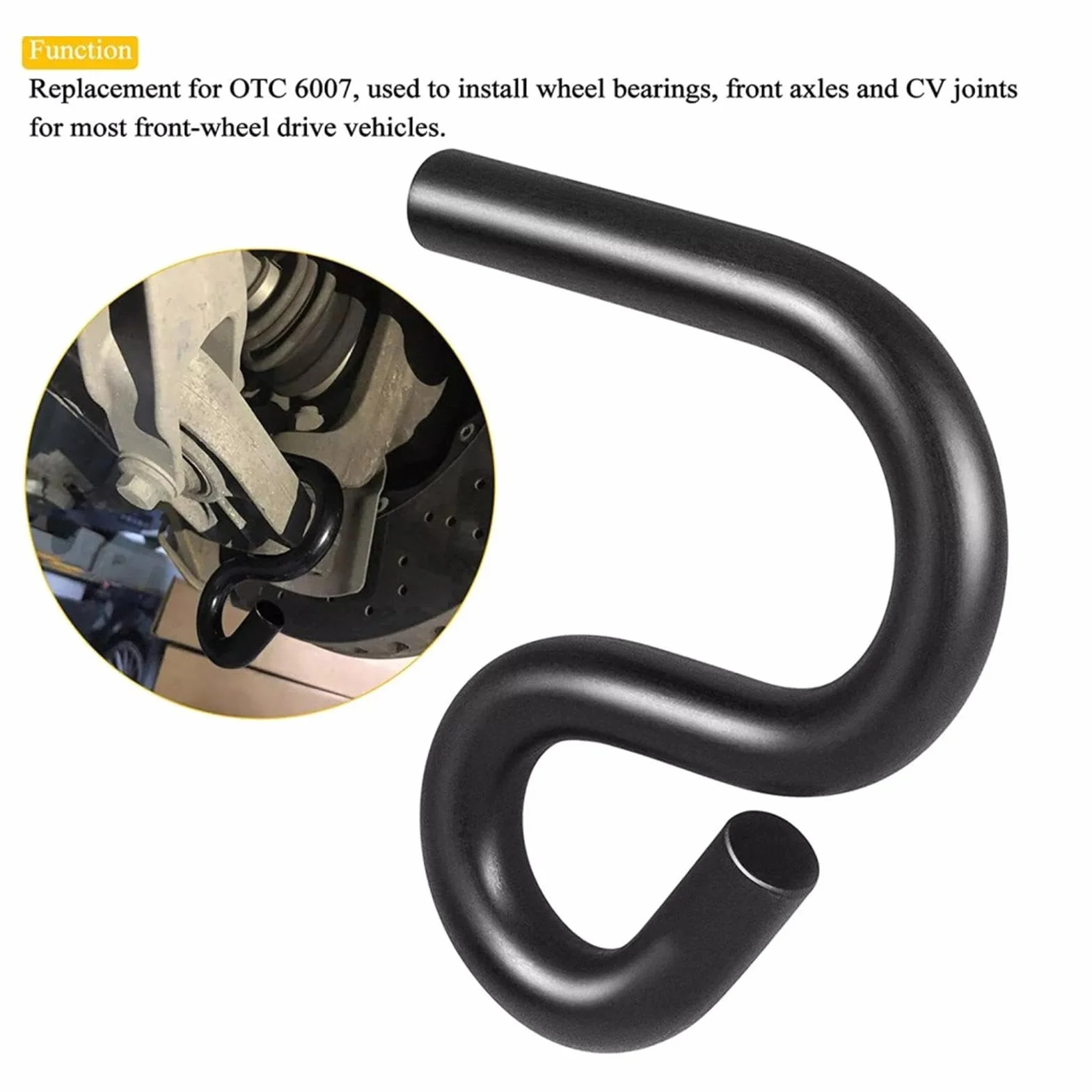 Herramienta de brazo de control inferior, herramienta separadora de rótulas automotrices, herramienta de buje especial automotriz, junta esférica, herramientas de reparación de automóviles