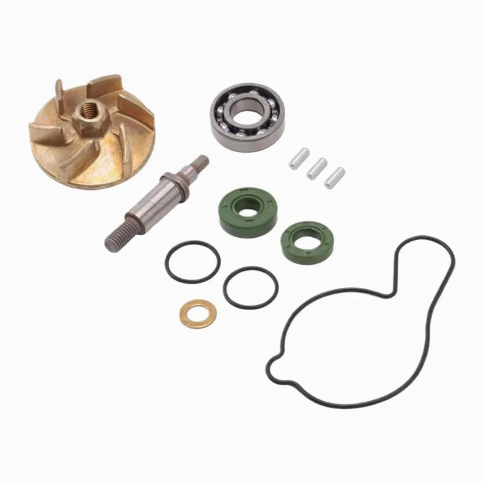 de reparación de Junta de rodamiento de Sello de Eje de Engranaje de Impulsor de Bomba de Agua 5DJ-12451-00 Compatible con YZ450F WR450F WR400F
