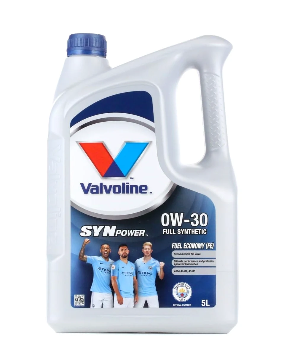 Valvoline Aceite de motor 0W-30 SynPower ACEA A5/B5 ACEA A7/B7 API SP FE 5L Compatible con KIA RIO III UB, BMW 5 Touring F11, RENAULT Megane 3 Grandtour KZ0/1 Clio 4 Grandtour KH, TOYOTA