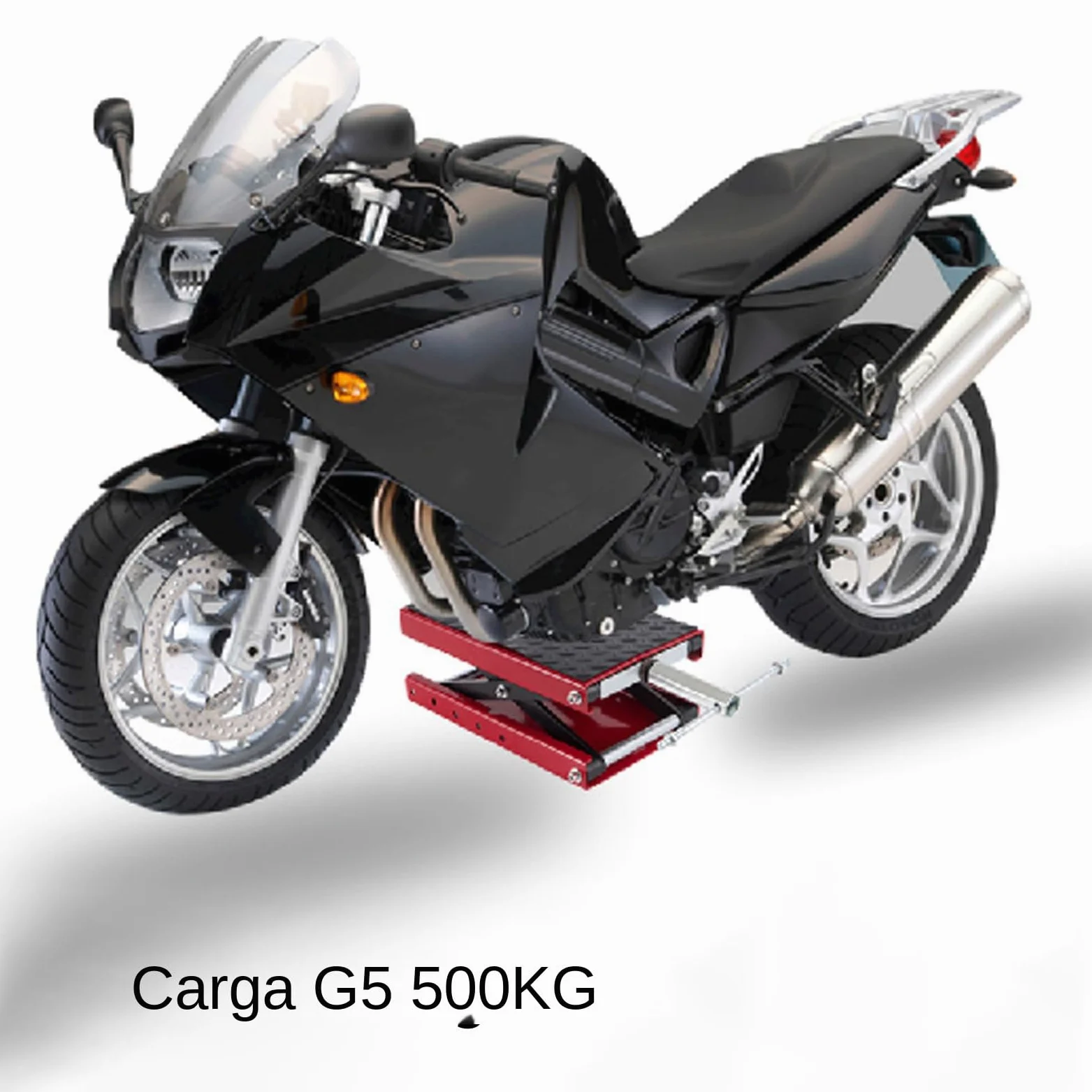 Gato Hidráulico para Moto Elevador Plataforma Ancha para Moto | Gran Capacidad Compacto Con Mecanismo Liberación Rápida Mesa Taller Garaje Moto ATV Mantenimiento