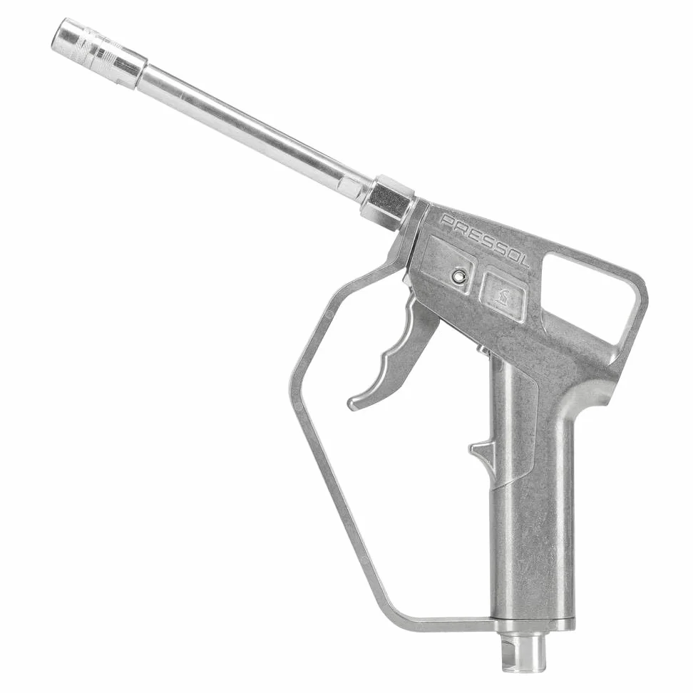 Pressol Pistola de grasa G 1/8'' i, boquilla curvada de tubo de boquilla 18104