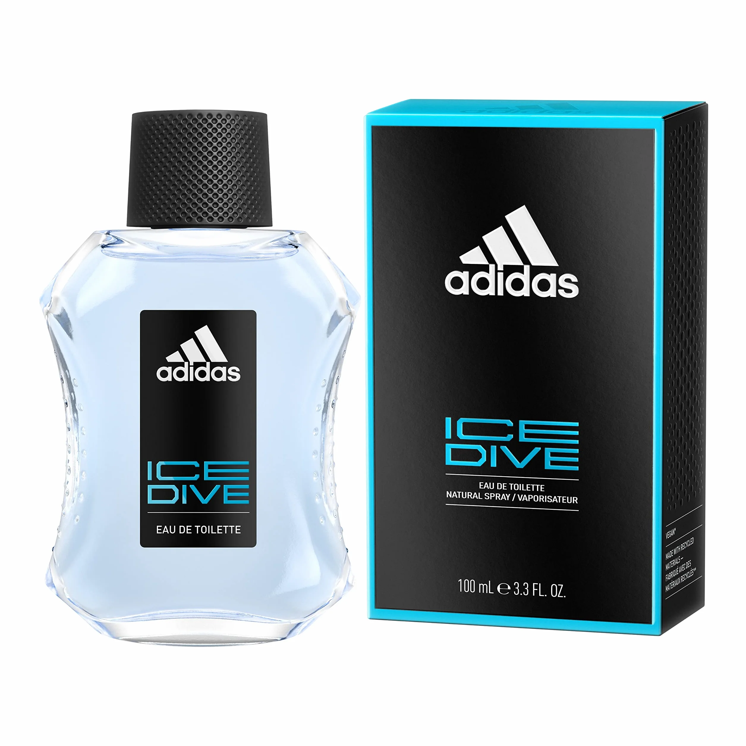 Adidas Eau De Toilette Ice Dive 100ml