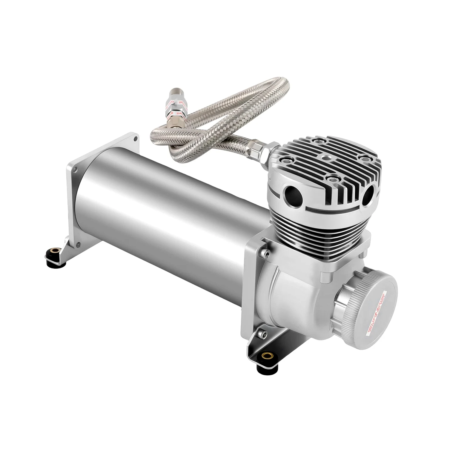 Treeisland Compresor de aire eléctrico, 12 V, 200 PSI, compresor de aire para sistemas de suspensión neumática, neumáticos de coche