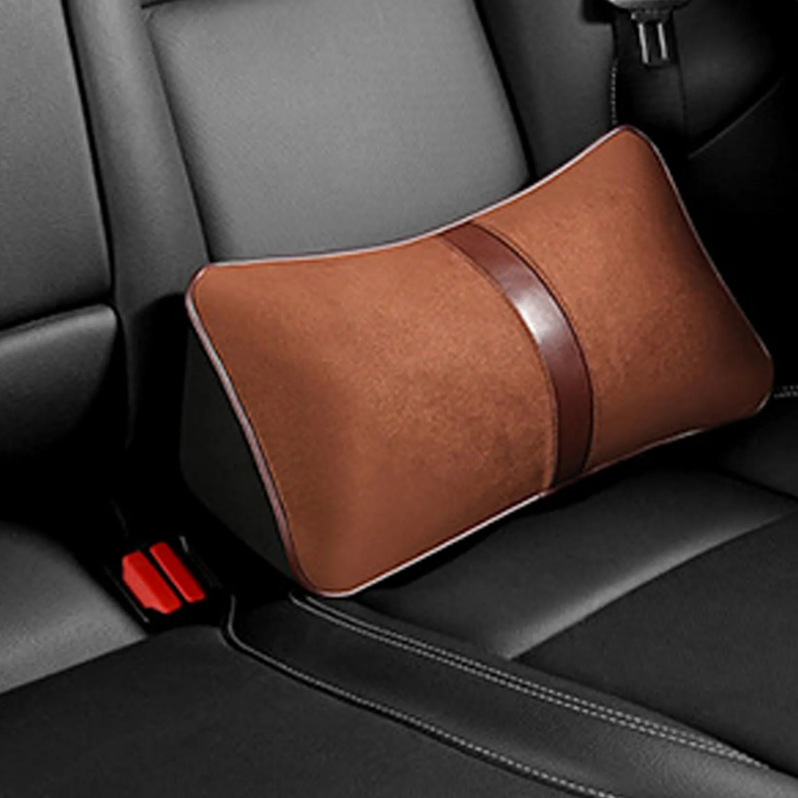 Almohada para Reposacabezas De Coche Suave Transpirable Ergonómica | Almohada para Reposacabezas de Asiento de Coche Adultos, Conducción, Sueño, Desplazamiento y Viajes por Carretera
