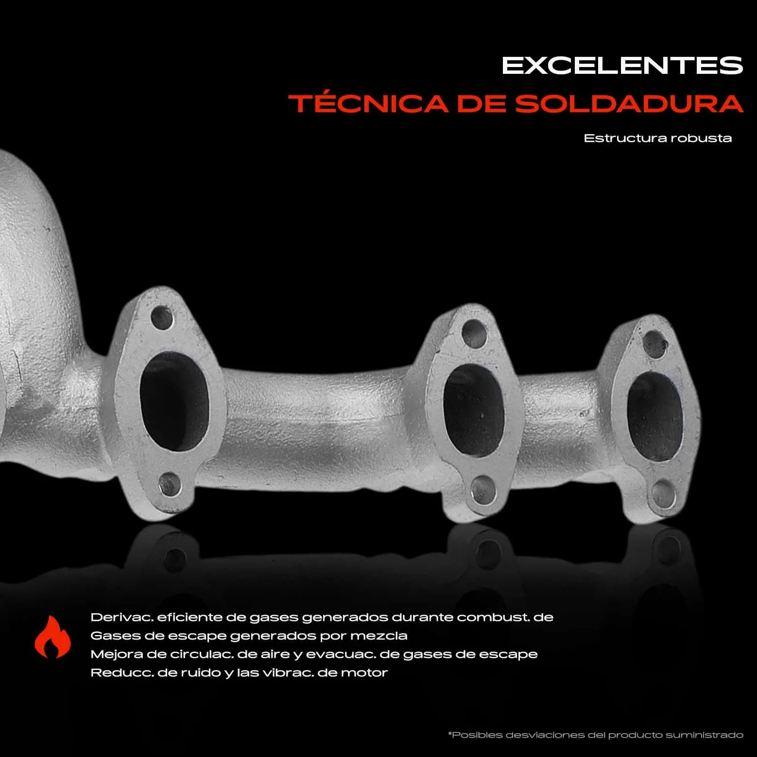 Frankberg Colector de escape con juntas 076253031A | Compatible con: Plataforma plana/chasis C.r.a.f.t.e.r 30-50 2F, C.r.a.f.t.e.r 30-50 Caja 2E, Autobús C.r.a.f.t.e.r 30-35 2E
