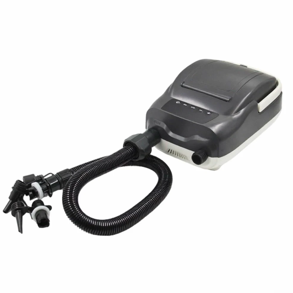 Bomba de aire eléctrica de 20 PSI con apagado automático, para tablas de remo inflables, kayaks y tiendas de campaña, compresor portátil de alta presión de 12 V con LED