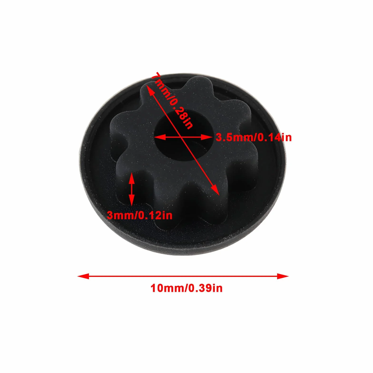 OTOTEC 4 Tapas de Rosca de Goma Compatible con SMEV Compatible con Dometic 44990001271 para Fregadero Vitrocerámica Cocina Lavabo Caravana