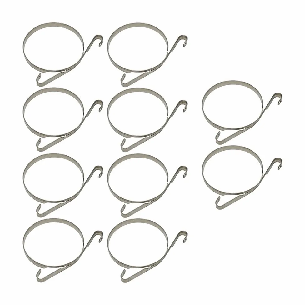 10 topes de Cadena Banda Freno compatibles con Motosierra 340, 345, 346XP, 350, 351, 353, 357, 359, 445, 445E, 450E y 460 Partie
