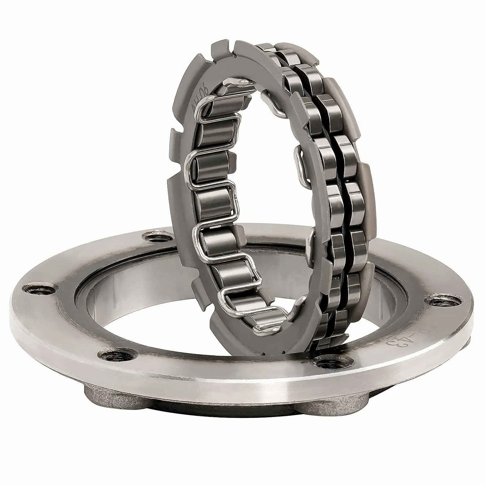 AHL Arranque brida del volante del embrague y rodamiento unidireccional 13194-1094 92048-0002 para Kawasaki KVF650 Brute Force650 4X4 2005-2014/650 4X4i 2006-2014/KVF750 Brute Force 750 4X4i 2005-2018
