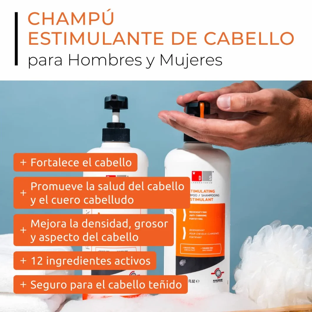DS Laboratories Revita Champú Adelgazamiento Cabello Advanced Nanosome Delivery System 925 ml