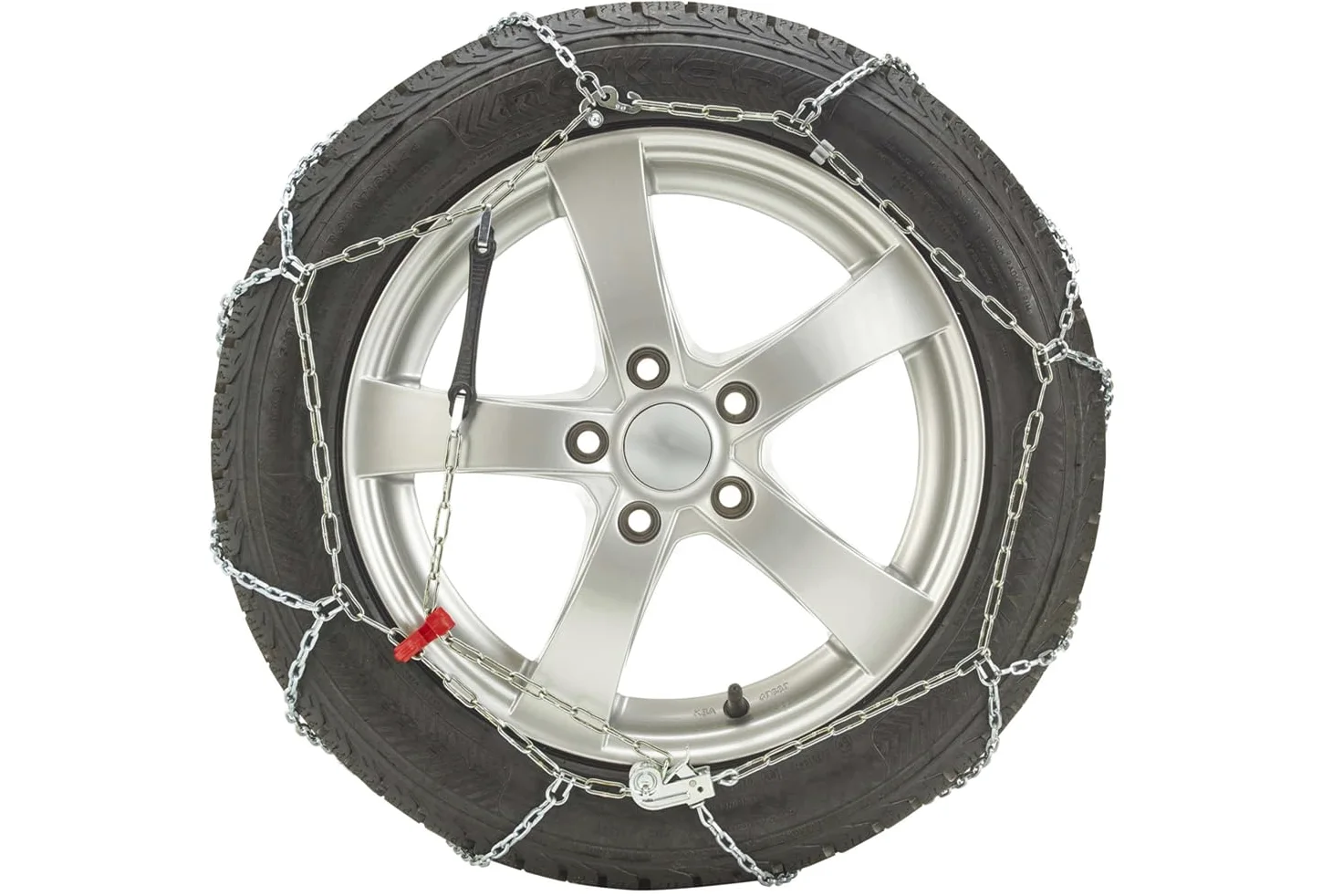 KÖNIG Cadenas de Nieve Zip 9 Gr. 102 para Neumáticos 215/65 R16 | Eslabones de 9 mm de alta resistencia. Seguridad invernal y control con ABS para neumáticos de medida 215/65 R16.