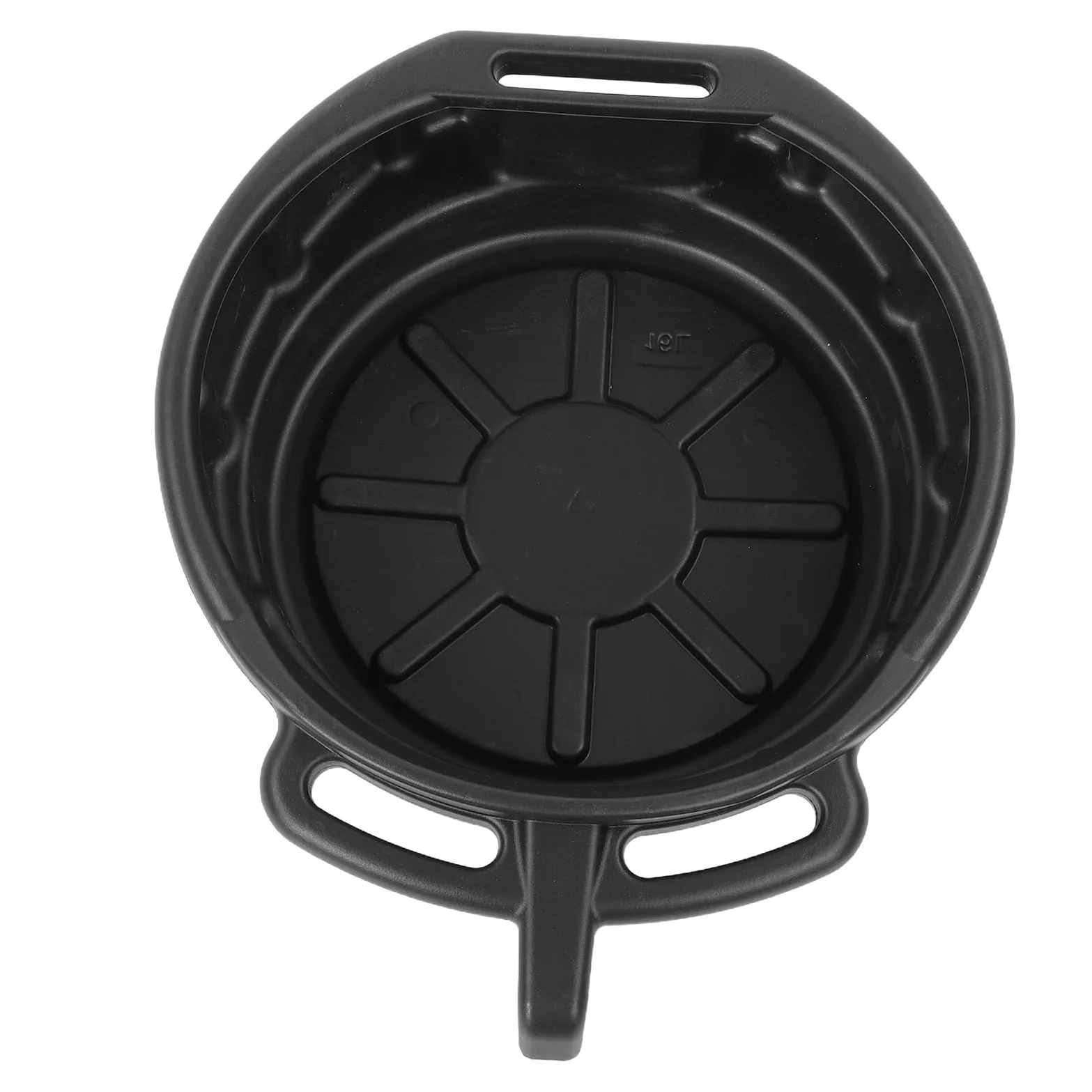 Bandeja de Drenaje de Aceite, Colector de Goteo de Aceite de Motor de Plástico de 4 Galones de Capacidad con Boquilla Antisalpicaduras y Antiderrames, Ideal para Talleres y Garajes, 6x18