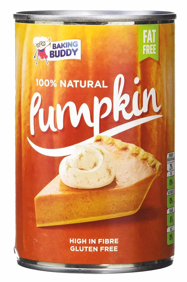 Puré de calabaza enlatado 425 g x 6, 100% natural, relleno de pastel de calabaza