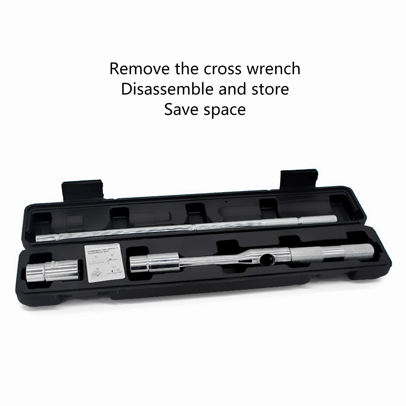 Llave de rueda para llave cruzada para clases de rueda cruzada, removedor de enchufe, herramienta de reparación de ruedas de coche, repuesto de neumáticos de coche, 17-23 m