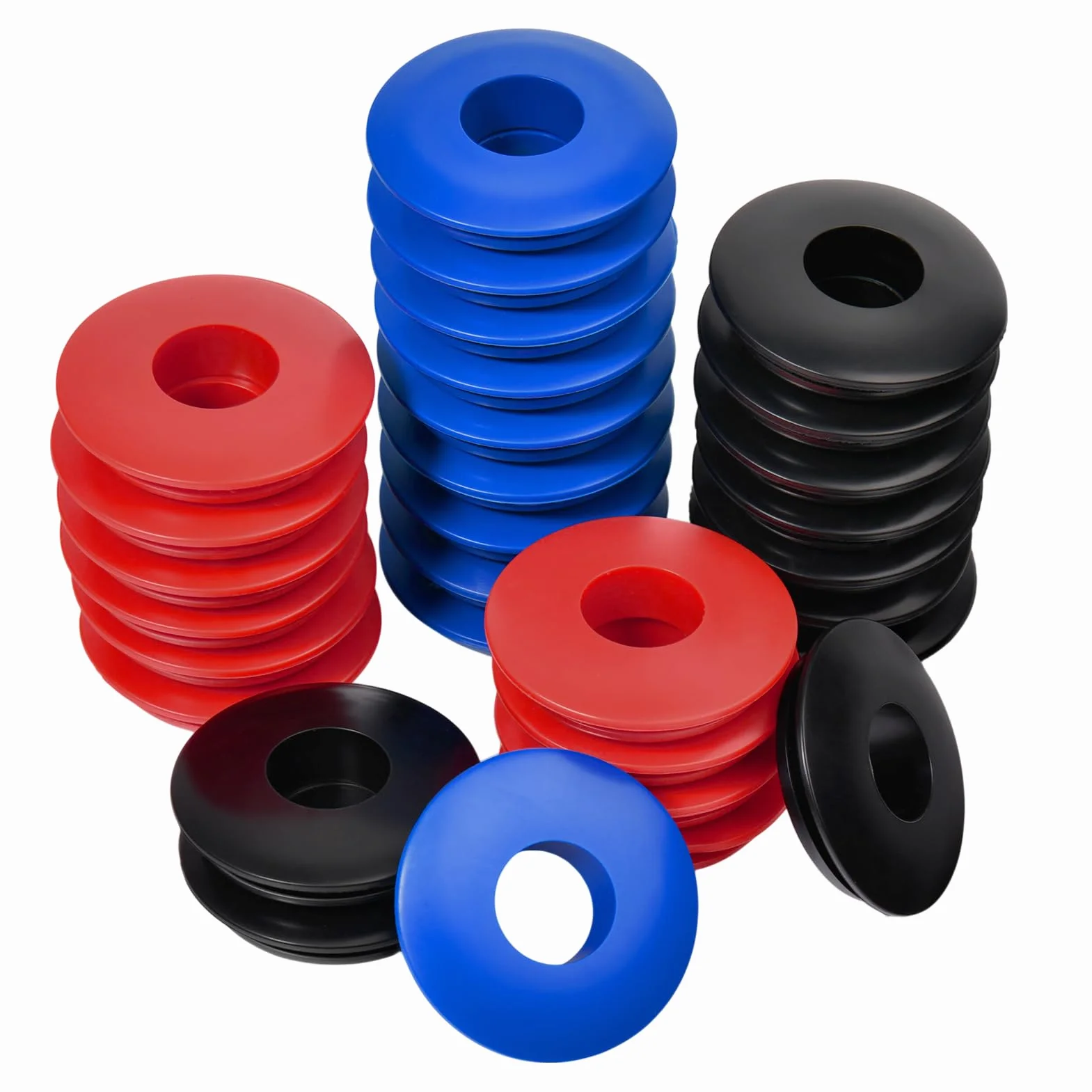 LEONTOOL - Lote de 30 sellos de goma Gladhand Seals arandelas para semirremolques, remolques, tractores, freno y manguera de aire