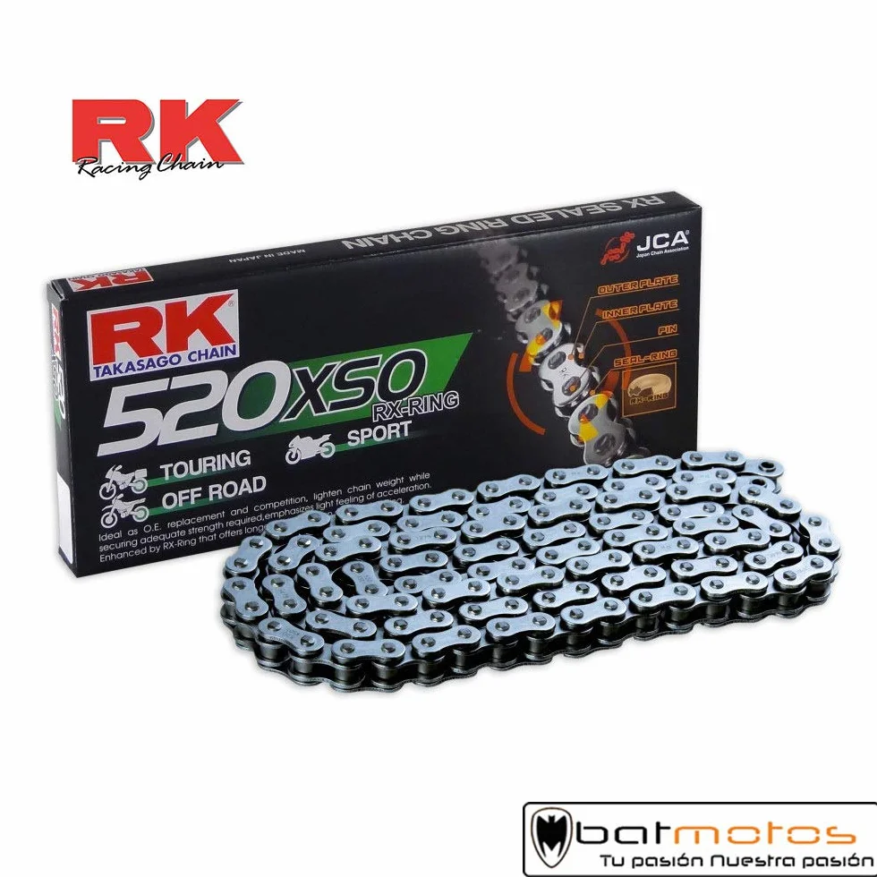Kit de Transmision RK compatible con Kawasaki Versys 650 2007-19 15-46/114
