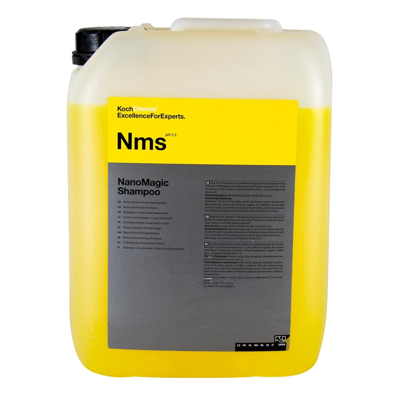 Koch Chemie Nms Nano Magic - Champú para coche (10 kg)