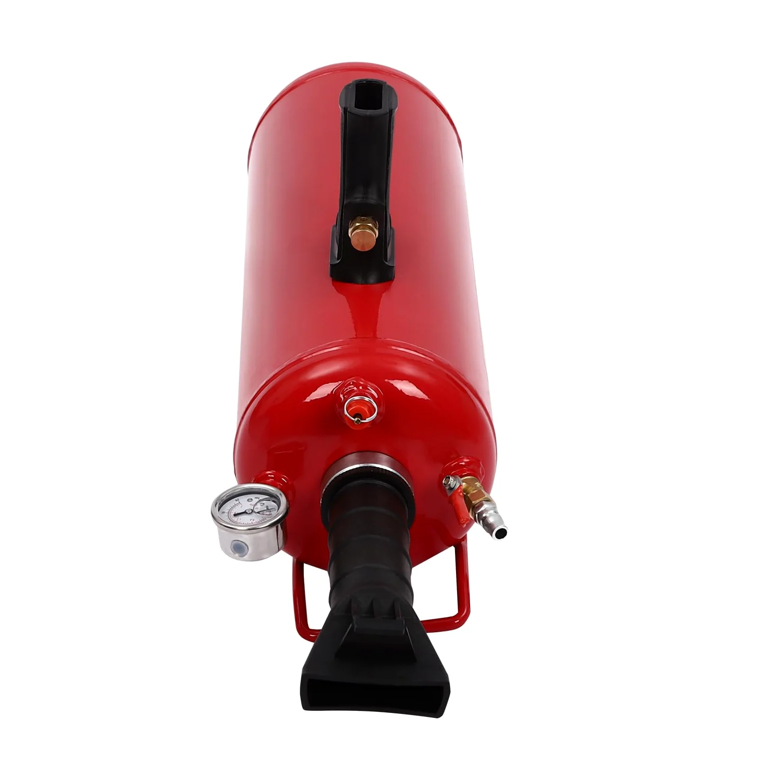 Inflador de presión de neumáticos, inflador de neumáticos, 9 L, con manómetro, presión de trabajo recomendada de 8 bar, para vehículos eléctricos, motocicletas