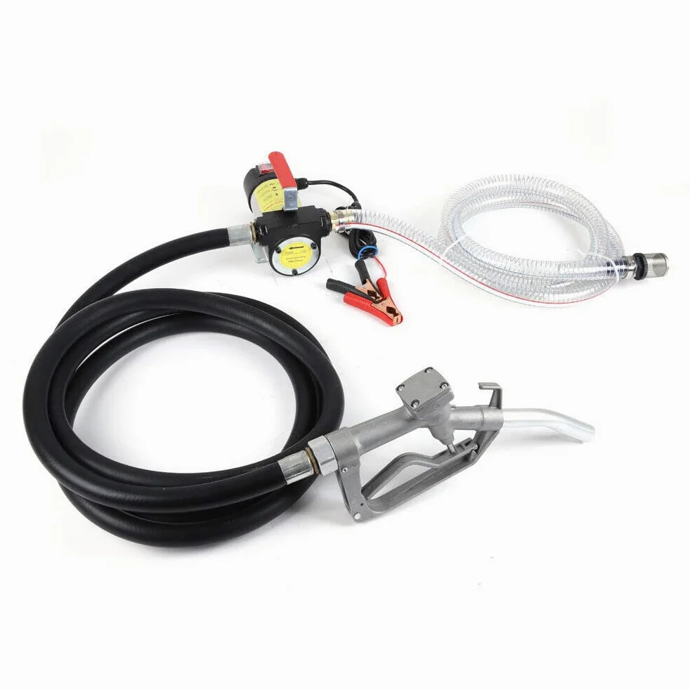 Bomba de aceite autocebante eléctrica, 50 L/min bomba de transferencia automática