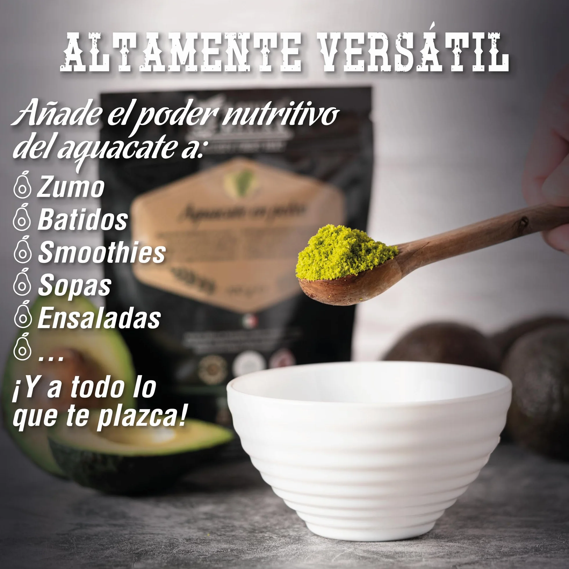 ÁGUILA MEXIKA Aguacate en polvo 2-Pack Hass liofilizados