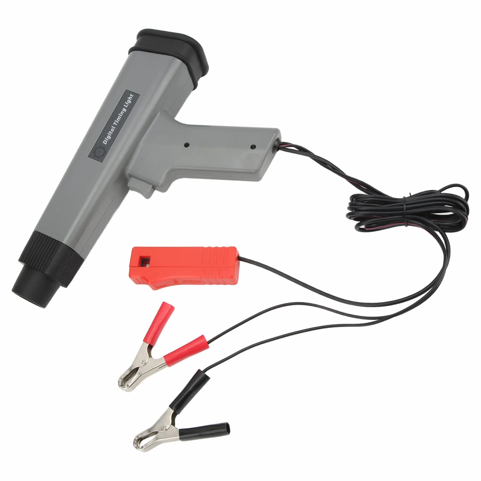 Luz de Sincronización de Encendido, Lámpara Estroboscópica de 12 V Luz de Sincronización de Motor Digital de Gasolina Inductiva, Pantalla Digital Detección de Automóvil de Motor de Reparación Portátil