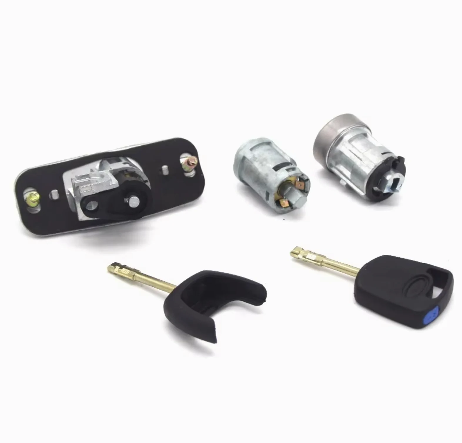Juego Completo De Barril De Cerradura De Puerta Con Interruptor De Encendido, Compatible Con Ford Para Mondeo 2001-2007 OE LK1S71F22050AA Interruptor Bloqueo Arranque