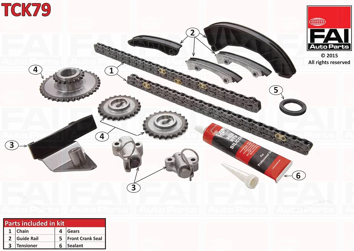 Fai autoparts - Tck79 fai oe – kit de cadena de distribución