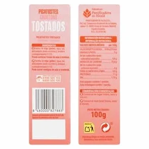 Hacendado Picatostes tostados Paquete 100 g Pack 4