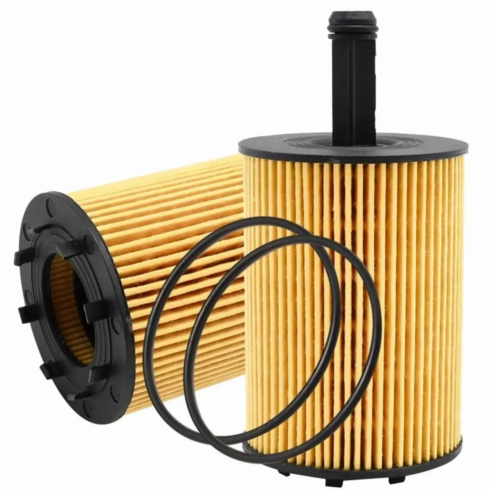 Filtros de aceite Filtro de aceite motor coche para Audi para VW | Kit de filtro de aceite de motor de coche, 2 uds., 071115562A, para Audi, para VW 2,0 TDI, MK4 MK5 R32 3.2L V6 V5