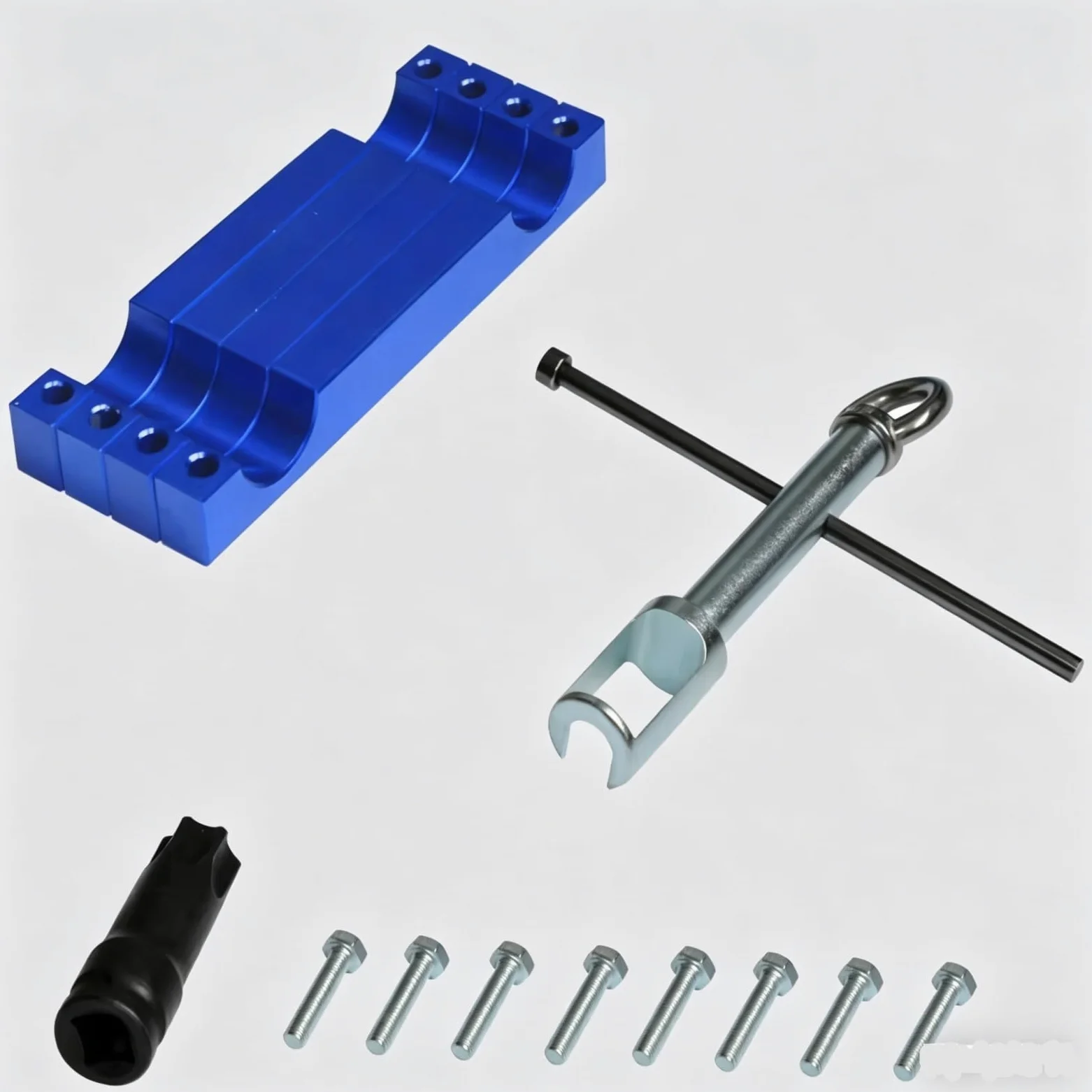 Compatible con Benz M157 M276 M278 con para T100 Juego De Herramientas De Sincronización Herramientas De Alineación De La Distribución del Árbol Levas Kit Calado Distribucion
