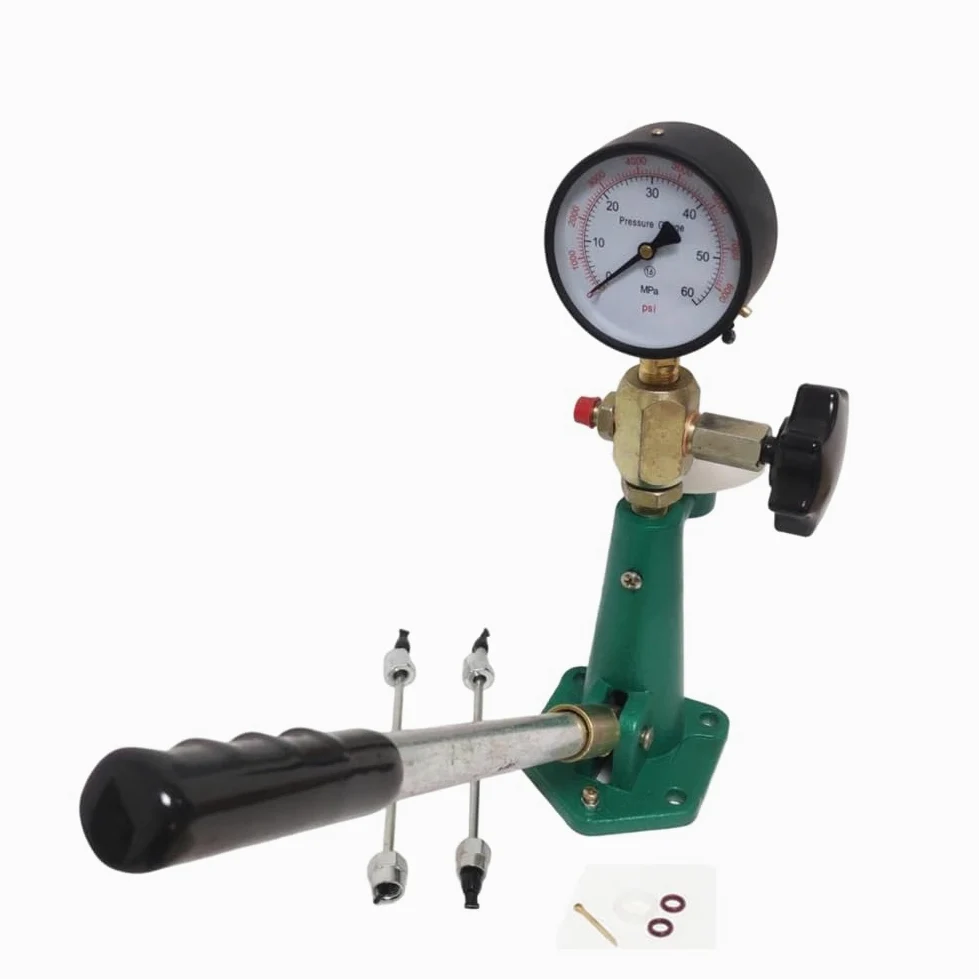Comprobador de Inyectores S80H, Comprobador de Inyectores de Bomba de Aceite, Calibrador de Inyectores Common Rail, Manómetro de 0 A 60 MPA