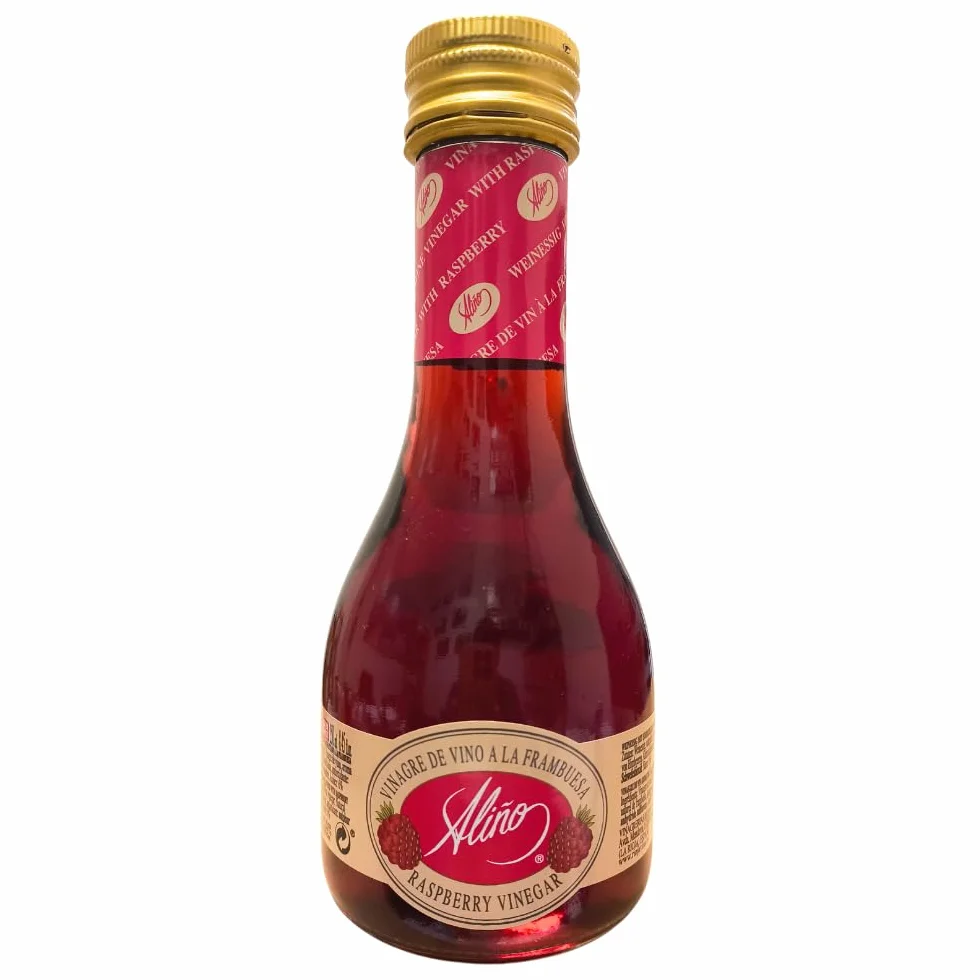 Vinagre De Vino A La Frambuesa Sin Gluten 250 Ml - Raspberry Vinegar Gourmet Para Ensaladas