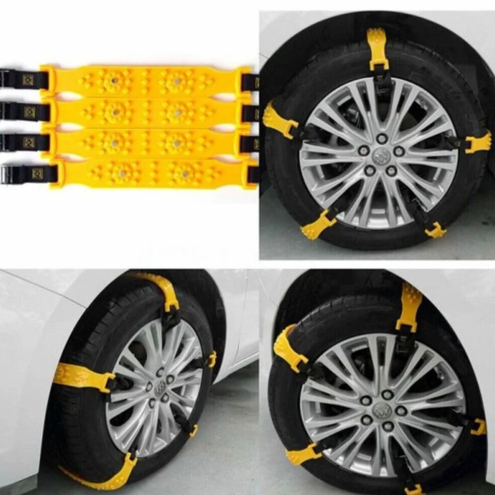 Cadenas Coche Nieve Cadena antideslizante for neumáticos de invierno de coche, cadena antideslizante, Cable de rueda, cadena de nieve for coche, SUV, furgoneta, rueda de emergencia al aire libre, 5/10