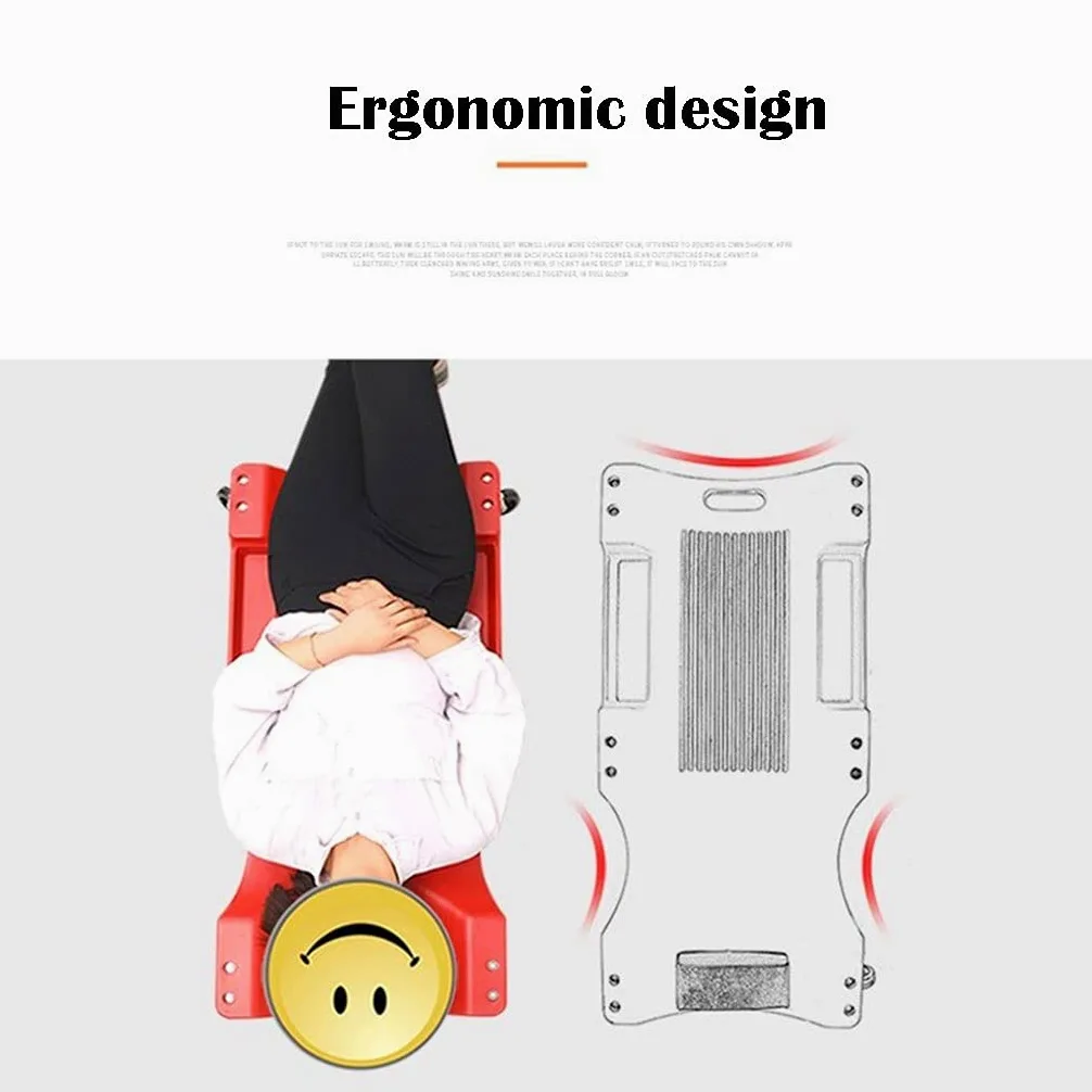 ARCH Camilla Mecanico De 38 Pulgadas Automotriz, Taller Mecanico Mecánico, Reposacabezas De Cuero Cómodo, Profundidad De Herramientas Y Corredor Universal Flexible, 350 Lbs De Capacidad
