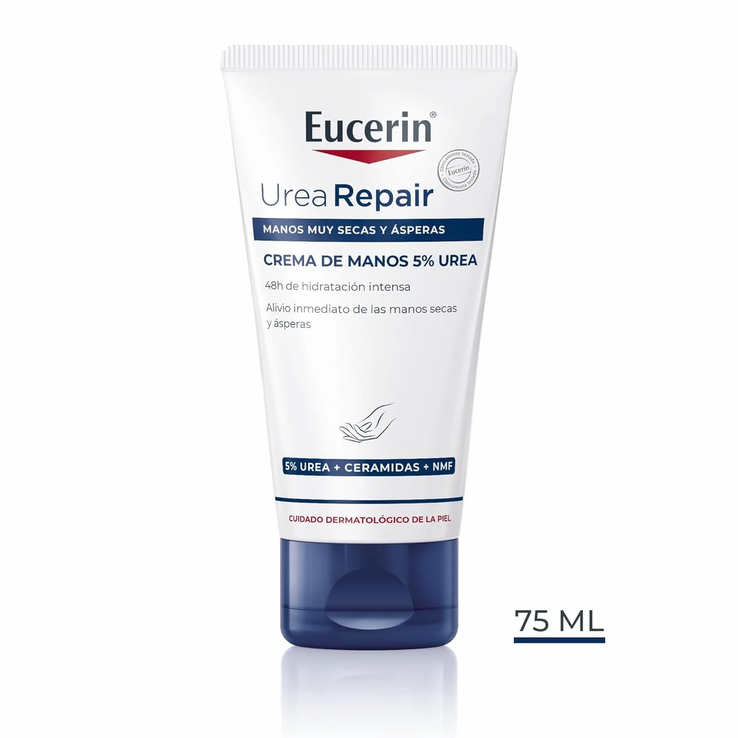 Eucerin UreaRepair Crema de Manos Urea 5% 75 ml Crema Hidratante Reparadora 48 Horas
