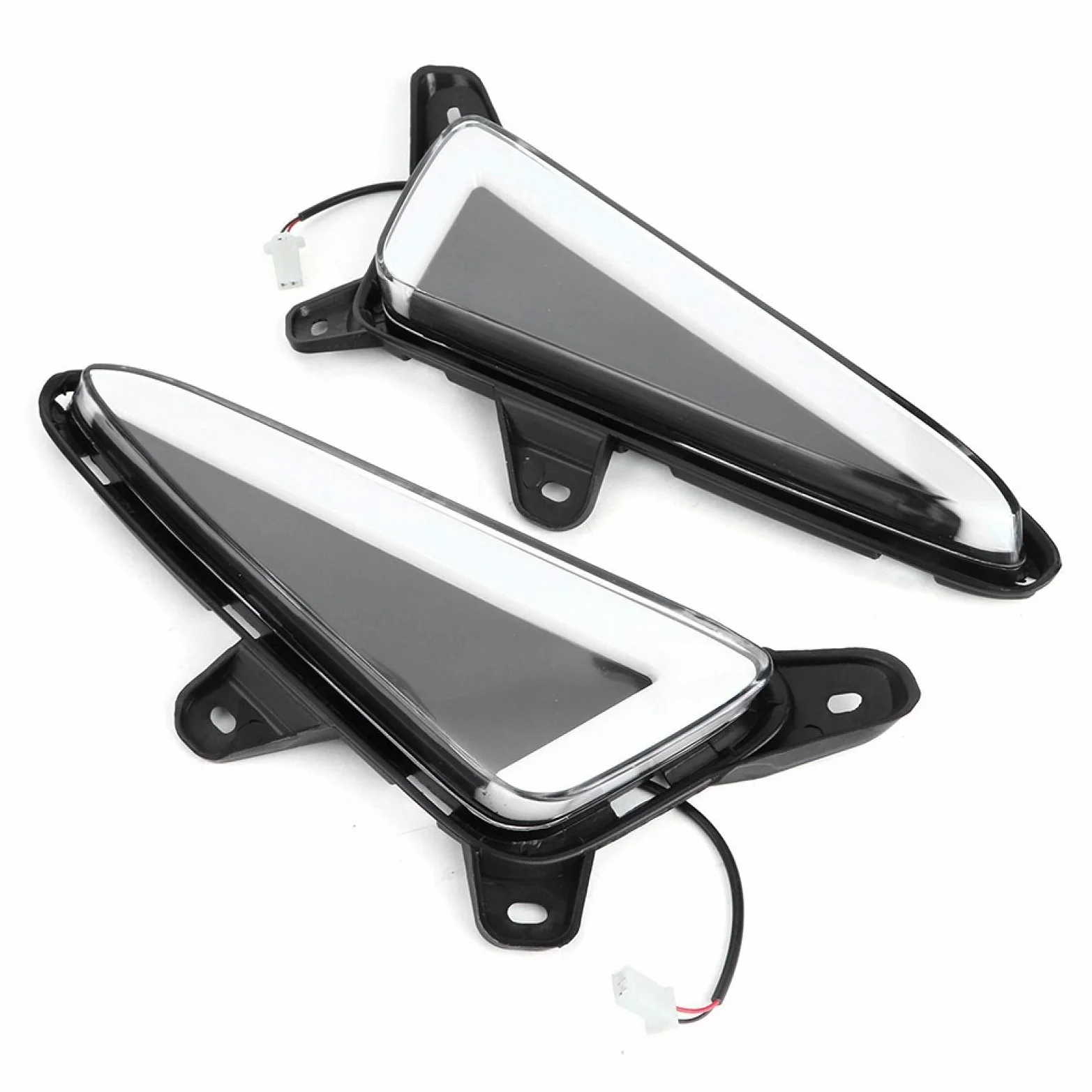 Luz de conducción de coche, DC12V 6000-6700K Luz de circulación diurna LED impermeable DRL Apta para C-HR CHR IZOA