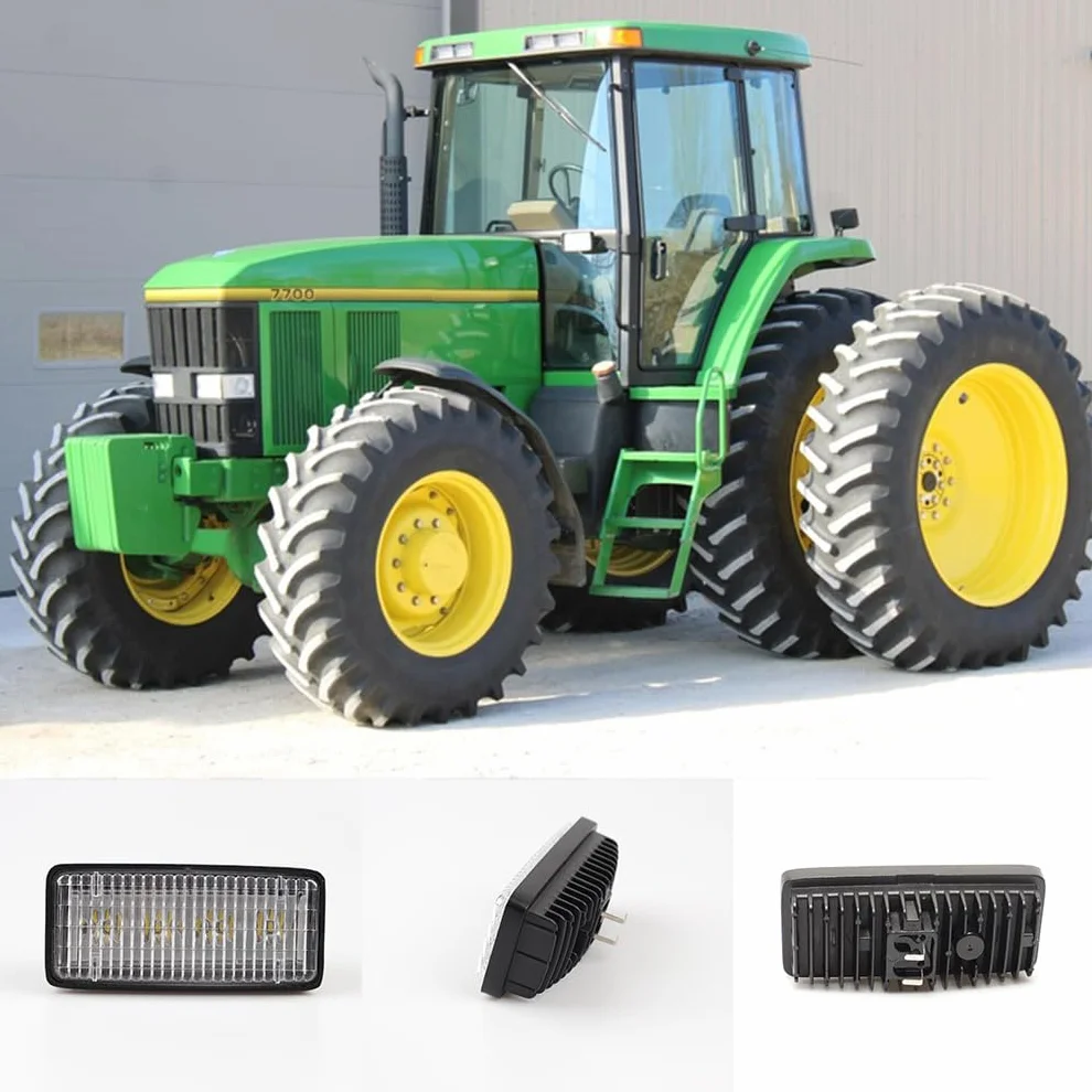 Focos de Trabajo LED 20W para Tractor John Deere Faro Antiniebla 12V/24V 5000K