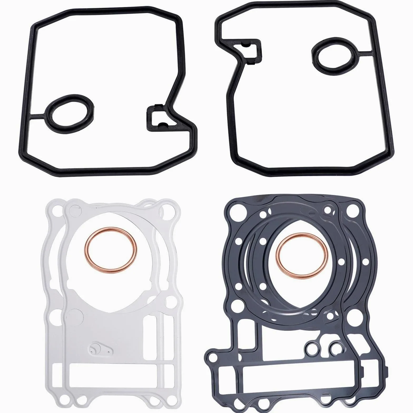 YESKIT Junta del Tensor de Cadena Kit Completo de Juntas de cárter de Motor y generador Motocicleta para XL600V para Transalp 91-99