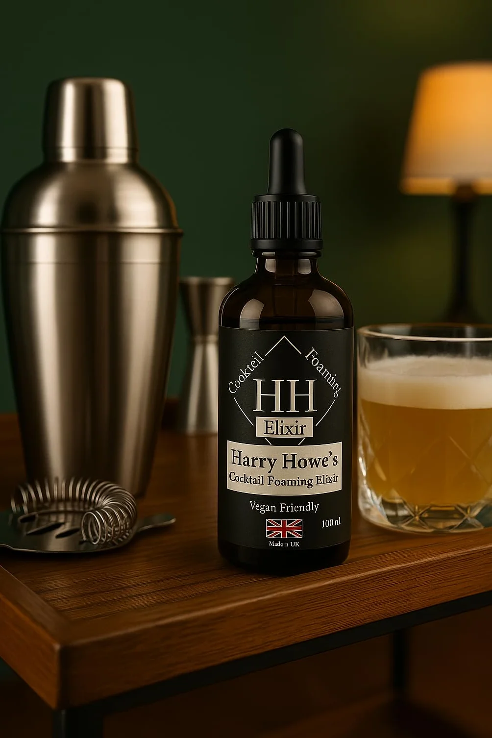 Harry Howe Elixir espumoso de cóctel