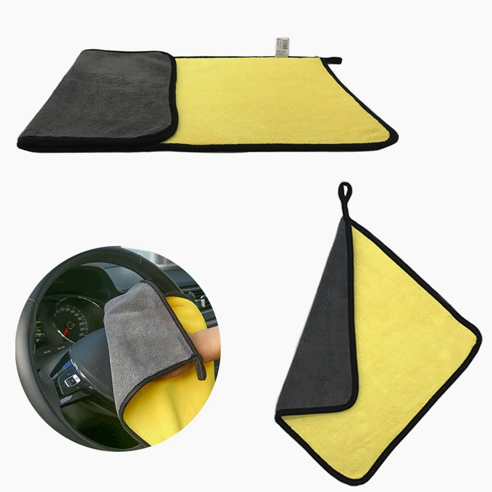 Paño de Limpieza de Microfibra Toalla de Secado de Microfibra para automóvil Paño de Microfibra para automóvil Toalla de Lavado Paño de Limpieza de Microfibra Toalla de Secado para Lavado de automóv