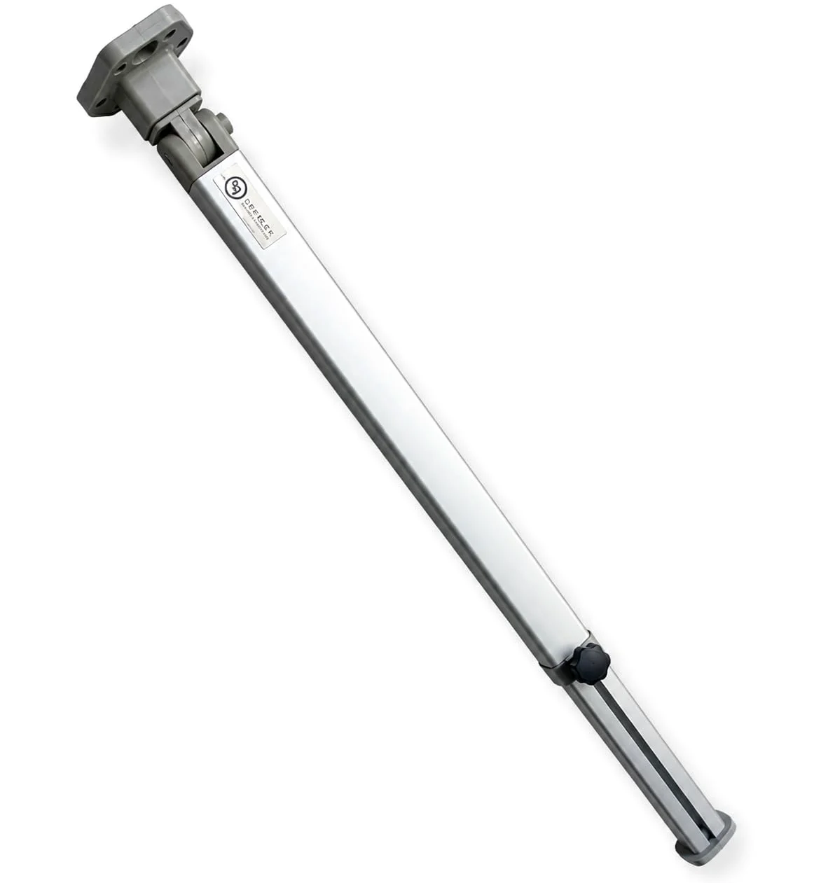 Pata Telescópica Plegable Mesa Camper 560-750 mm | Ajustable en Altura | Aluminio Anodizado Gris | Bloqueo de Seguridad | para Camper, Caravana y Autocaravana
